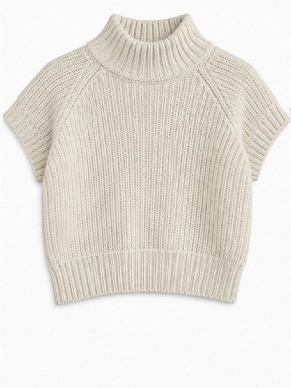 Liz Claiborne Cream Turtleneck Sweater Size M/L Like New
